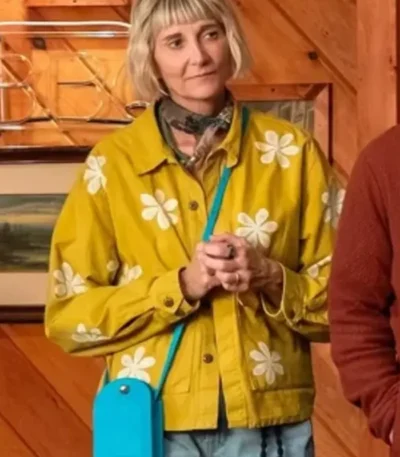The Four Seasons Anne Yellow Daisy Print Jacket