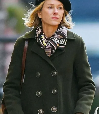 The Friend Naomi Watts Green Trench Coat
