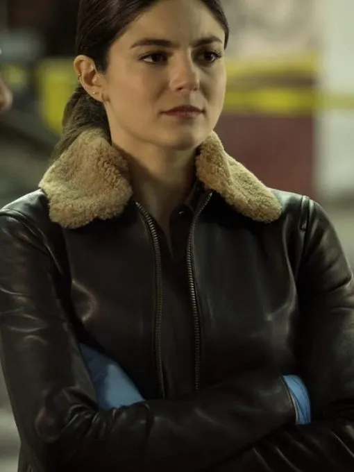 The Good Cop Cora Vasquez Leather Jacket The Good Cop Cora Vasquez Leather Jacket