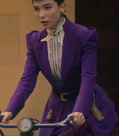 The Law According to Lidia Poet Purple Coat