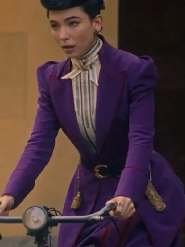 The Law According to Lidia Poet Purple Coat