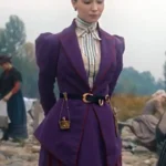 The Law According to Lidia Poet Purple Coat