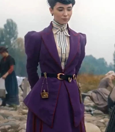 The Law According to Lidia Poet Purple Coat