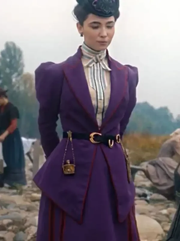 The Law According to Lidia Poet Purple Coat