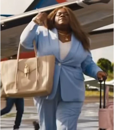 The Lost City 2022 Beth Blue Blazer Coat
