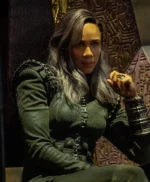The Marvels 2023 Zawe Ashton Green Coat
