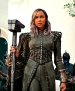 The Marvels 2023 Zawe Ashton Green Coat