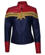 The Marvels Brie Larson Costume Leather Jacket