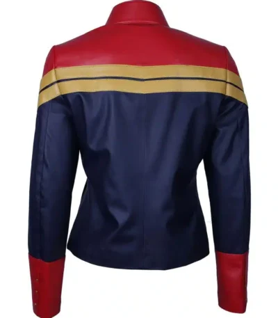 The Marvels Brie Larson Costume Leather Jacket