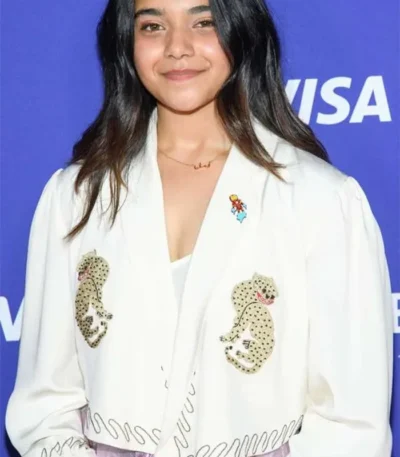 The Marvels Iman Vellani White Jacket