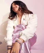 The Marvels Iman Vellani White Jacket