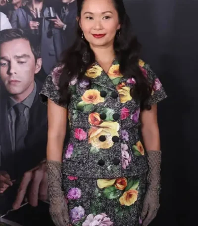 The Menu Hong Chau Floral Blazer