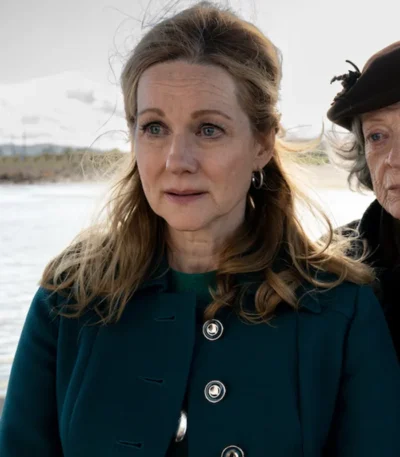 The Miracle Club 2023 Laura Linney Coat