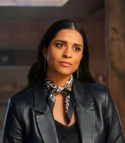 The Muppets Mayhem S01 Lilly Singh Leather Blazer