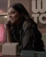 The Muppets Mayhem S01 Lilly Singh Leather Blazer