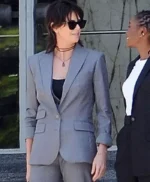 The Old Guard 2 Charlize Theron Grey Blazer