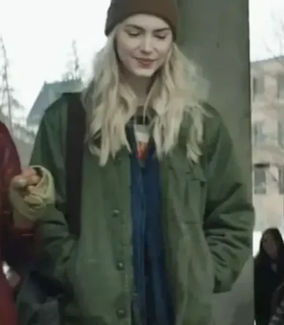 The Puppetman 2023 Alyson Gorske Green Cotton Jacket
