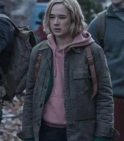 The Rain Simone Anderson Green Jacket