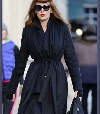 The Rhythm Section Stephanie Patrick Black Coat