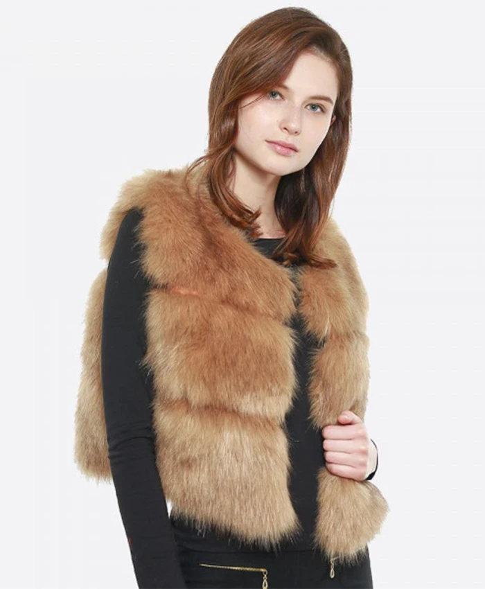 Short Fur Vest Short Fur Vest