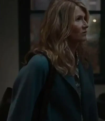 The Son 2022 Laura Dern Blue Coat