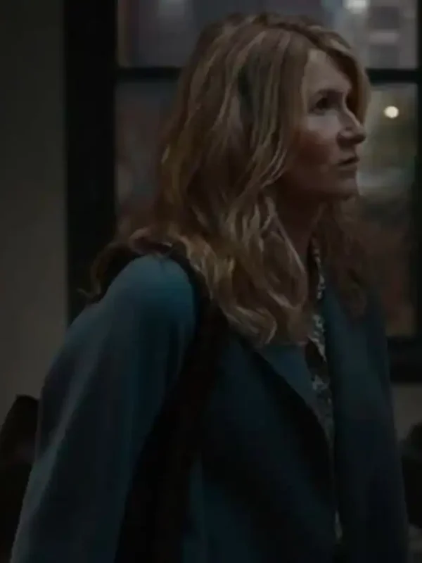 The Son 2022 Laura Dern Blue Coat