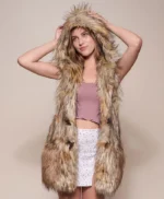 Tan Fur Vest