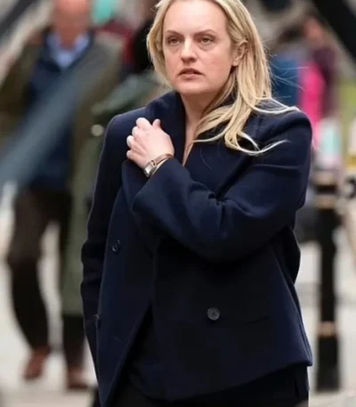 The Veil 2024 Elisabeth Moss Jacket