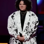 The Voice S26 Shye Printed Blazer