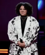 The Voice S26 Shye Printed Blazer
