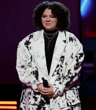 The Voice S26 Shye Printed Blazer