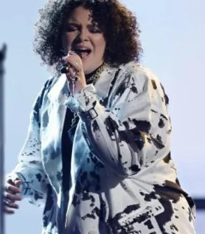 The Voice S26 Shye Printed Blazer