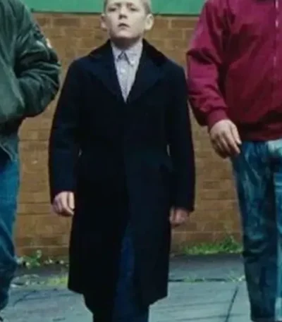 Thomas Turgoose This Is England Black Wool Coat