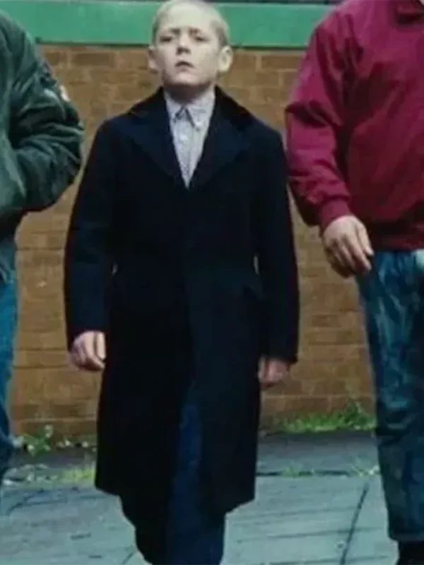 Thomas Turgoose This Is England Black Wool Coat