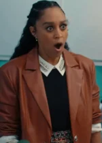 Tia Mowry A Very Merry Beauty Salon Coat