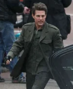 Tom Cruise Edge Of Tomorrow Green Jacket Coat