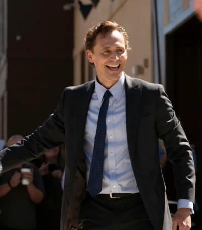 Tom Hiddleston The Life of Chuck Black Blazer