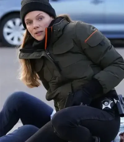 Tracy Spiridakos Chicago PD S11 Parka Jacket
