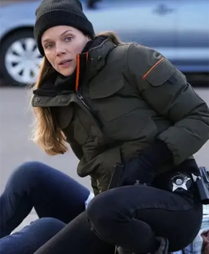 Tracy Spiridakos Chicago PD S11 Parka Jacket Tracy Spiridakos Chicago PD S11 Parka Jacket