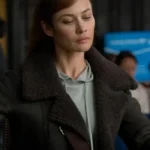 Treason 2022 Olga Kurylenko Black Jacket
