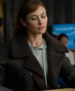 Treason 2022 Olga Kurylenko Black Jacket