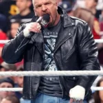 WWE Triple H Black Leather Jacket​
