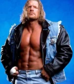 Triple H Denim Leather Jacket