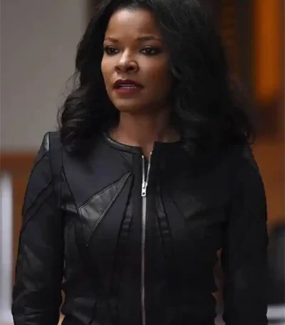 Trish Murtaugh Lethal Weapon Black Jacket