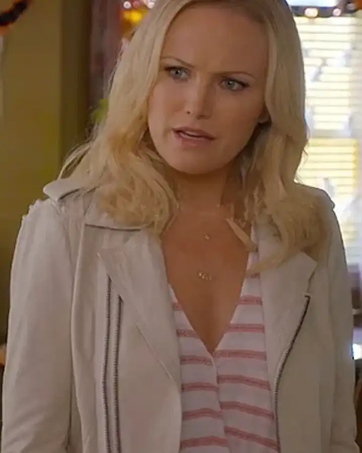 Trophy Wife Malin Akerman Biker Leather Jacket Trophy Wife Malin Akerman Biker Leather Jacket