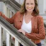 Truly Madly Sweetly Nikki Deloach Suede Leather Jacket