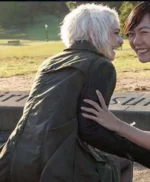 Tuppence Middleton Sense8 Riley Blue Cotton Jacket