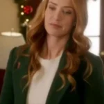 Twas the Text Before Christmas Merritt Patterson Green Coat