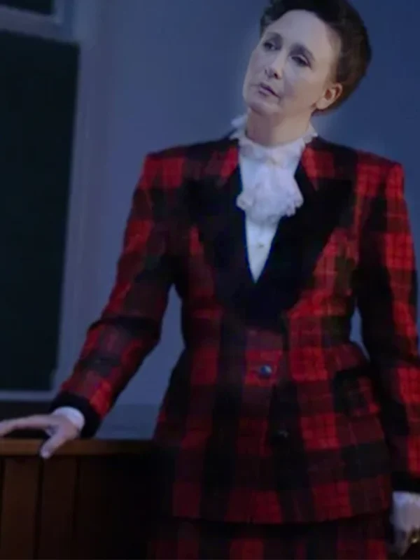 Vera Farmiga The Conjuring Last Rites Checkered Coat