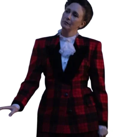 Vera Farmiga The Conjuring Last Rites Checkered Coat